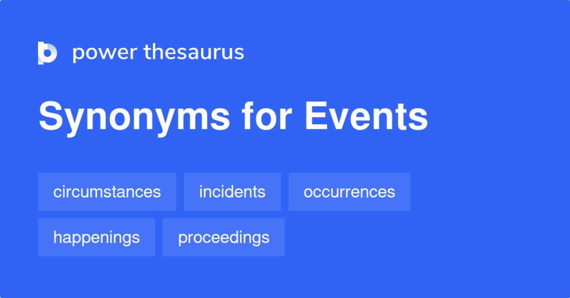 Another Word for Events