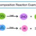 Decomposition Reaction Example
