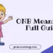 ONB Meaning