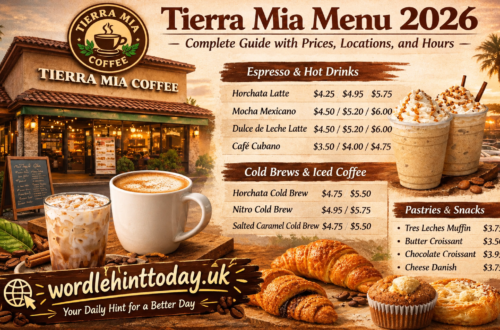 tierra mia menu