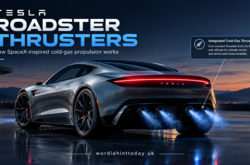 tesla roadster thrusters